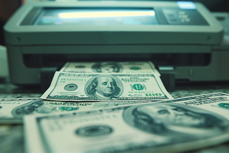 Printing Supplies - Money